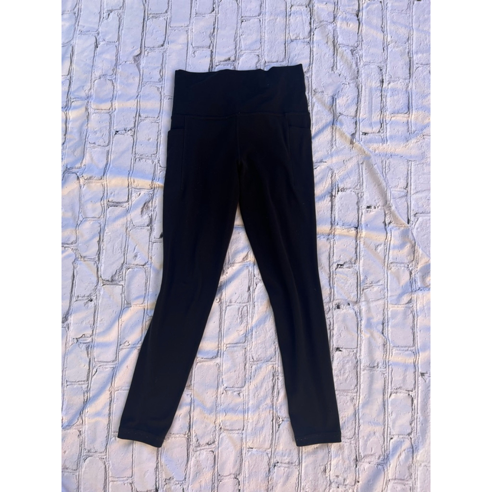 Women's Athleta Salutation Stash Pocket 7/8 Tight XS Black